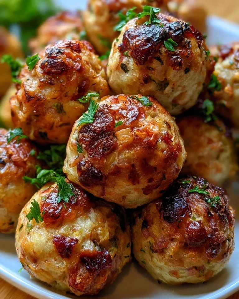 Recette de boules de farce à la dinde et à la canneberge pour les fêtes