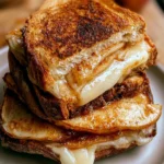 Sandwich au brie et aux pommes, un délice réconfortant à savourer